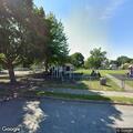 Elderly woman with facial injuries at playground