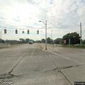 Disabled vehicle blocking roadway at intersection