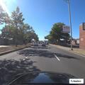Group on scooters weaving through Lynnway traffic