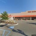 Traffic stop involving blue Tesla at Home Depot