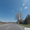 Erratic gray sedan driving slowly on Route 20