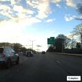 Cars racing south on I-95 near Woburn