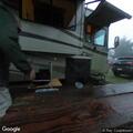 Injured person after disturbance at campground