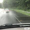Report of erratic white Toyota on Route 8