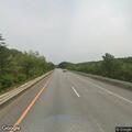 Single-car crash with airbag deployment on Route 2