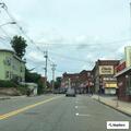Broken-down jeep blocks road near Cumberland Farms