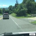 Vehicle hits pole on Route 8 in Cheshire