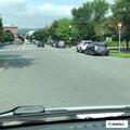 Dog left in car at Greenfield library parking lot