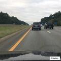 Traffic stop on I-95 in Topsfield with Maine plate