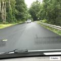 Traffic stop of gray Nissan Rogue on Mohawk Trail