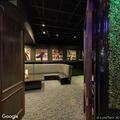 Intoxicated couple asleep and stumbling at bar