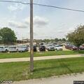Elderly man falls from wheelchair at hospital entrance