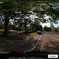 Person in hazmat suit on bicycle reported