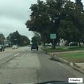 Hit-and-run crash at Jim's Pizza parking area