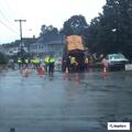 Group shouting disturbance at shelter