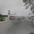 Patient treated on sidewalk near tour boat entrance