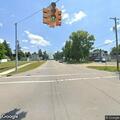 Motorcycle catches fire while being ridden on roadway