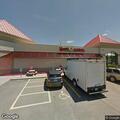 Semi hits fuel pump at gas station