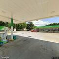 Burglary alarm at gas station back door