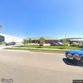 Traffic stop in turn lane near Kwik Trip