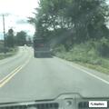 Unwanted visitor trying to enter truck at residence