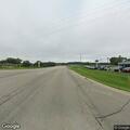 Energized power line blocking Highway 69 traffic