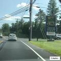 Motorcycle and car crash on Nashua Street
