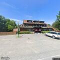 Fire alarm with smoke at Lake House Restaurant