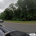 Disabled car in median on I-495 northbound