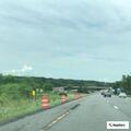 Vehicle with New Jersey plate on I-87 near exit 12