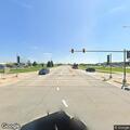 Disabled car in turn lane on Morton Avenue