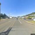 Traffic stop on Highway 101 in Depoe Bay