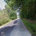 Tree blocking Lake Creek Road near Cooperstown