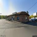 Low wires block parking lot entrance on West Seneca
