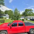 Vehicle hits structure on Cornell Avenue