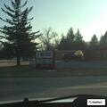 Motorcycle leaves gas station without paying