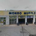 Smoking vehicle on roadside near Monro Muffler