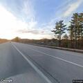 Tonneau cover blocking lane on Route 101 eastbound