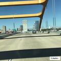 Pedestrian walking in wrong lane on Highway 794