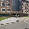 Officers with man on warrant at family court