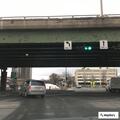 Road hazard involving man in wheelchair