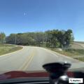 Suspicious truck drives through fields and yard