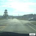 Vehicle crash with injured person at restaurant