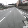 Southbound highway crash near North Clinton Street
