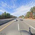 Deer blocking left lane on I-93 northbound