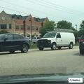 Reckless driver in gray Audi on Highway 83