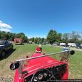 Carbon monoxide alarm in camper at RV resort