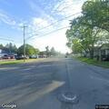 Traffic stop involving gray Lincoln sedan
