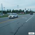 Traffic stop in Bobcat of Buffalo parking lot