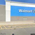 Customer trouble outside Walmart store